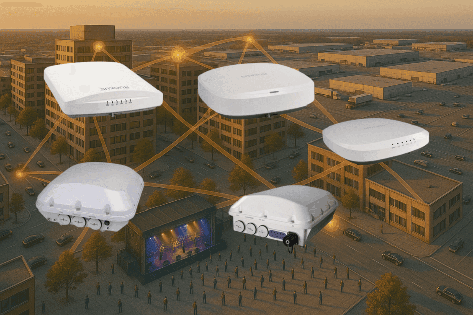 Ruckus Solutions NY, NJ, PA, and CT. wireless network access points APS performance in different environments